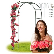 VEĽKÁ ZÁHRADNÁ PERGOLA PRE RUŽE PORAZUJÚCE KVETY 240cm VEĽKÁ ZÁHRADNÁ PERGOLA PRE RUŽE PORAZUJÚCE KVETY 240cm