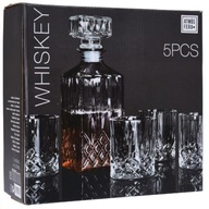 SET NA WHISKY, KOŇAKY, BRANDY, KARAFA, POHÁRE SET NA WHISKY, KOŇAKY, BRANDY, KARAFA, POHÁRE