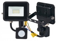 Svietidlo Výkonný LED svetlomet PIR senzor 10W IP65 Svietidlo Výkonný LED svetlomet PIR senzor 10W IP65
