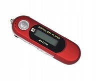 MP3 prehrávač M04 8GB Pendrive červený