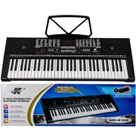Klávesnica Organ 61 kláves napájací zdroj MK-2102 MK908