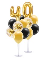 Sada stojanov na balóny s číslami KAŽDÉ narodeniny 10-99