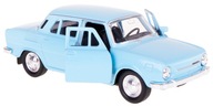 SKODA 100 KOVOVÝ MODEL WELLY 1:34/39 MODRÁ SKODA 100 KOVOVÝ MODEL WELLY 1:34/39 MODRÁ