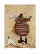 Sam Toft Dancing Cheek To Cheeky - prémiový plagát Sam Toft Dancing Cheek To Cheeky - prémiový plagát