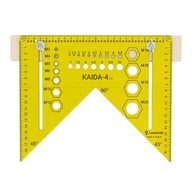 KAIDA-4 multifunkčné pravítko na značenie hrán, 250 mm KAIDA-4 multifunkčné pravítko na značenie hrán, 250 mm