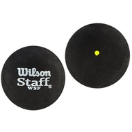 WILSON STAFF squashové loptičky 1 žltá bodka
