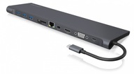 Dokovacia stanica USB C HDMI mDP SD Thunderbolt3