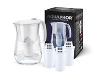 Filtračná kanvica Aquaphor Provence 4,2 l s pultom a 3 kartušami. A5, biela Filtračná kanvica Aquaphor Provence 4,2 l s pultom a 3 kartušami. A5, biela