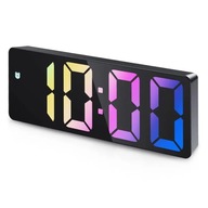 ELEKTRONICKÉ RGB LED HODINY BUDÍK HODINKY S BUDÍKOM ELEKTRONICKÉ RGB LED HODINY BUDÍK HODINKY S BUDÍKOM