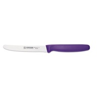Giesser - zúbkovaný univerzálny nôž 11 cm. Fialová. Giesser - zúbkovaný univerzálny nôž 11 cm. Fialová.