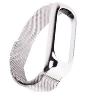Náramok pre Xiaomi Mi Band 3/4/5/6 - Strieborný Náramok pre Xiaomi Mi Band 3/4/5/6 - Strieborný