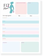 Magnetický tréningový kalendár Fit PLANNER Magnetický tréningový kalendár Fit PLANNER
