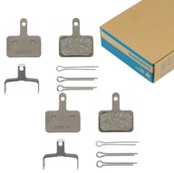 Brzdové platničky, obloženie, Shimano B01S/03S/B05S + platnička + závlačka, sada 2x Brzdové platničky, obloženie, Shimano B01S/03S/B05S + platnička + závlačka, sada 2x