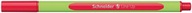 Jemná linka SCHNEIDER Line-Up 04 mm, červená