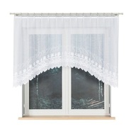 Hotové závesy, krátke závesy do kuchyne, so žabkami, 250x120 cm JOWITA Hotové závesy, krátke závesy do kuchyne, so žabkami, 250x120 cm JOWITA