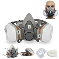 Protiprachová maska ​​Plynová maska ​​+ filtre 7v1