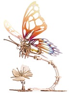 3D drevené puzzle Mechanický motýľ uGEARS