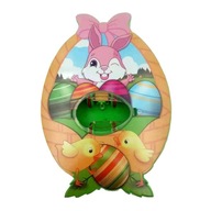 12KS Omaľovánky na zdobenie veľkonočných vajíčok Bunny Egg
