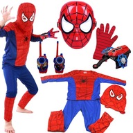 SPIDERMAN MEGA SET OBLEK 5 v 1 Spúšťacia maska RUKAVICE PRECHÁDZAJÚCA SPIDERMAN MEGA SET OBLEK 5 v 1 Spúšťacia maska RUKAVICE PRECHÁDZAJÚCA