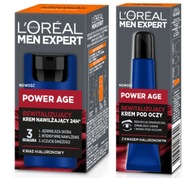 Sada Loreal Power Age: 24-hodinový hydratačný krém na tvár, očný krém