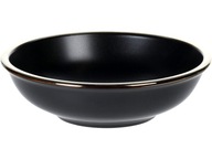 Kameninový TANIER NA POLIEVKU 18 cm - ČIERNA Kameninový TANIER NA POLIEVKU 18 cm - ČIERNA