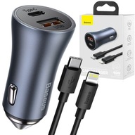 USB-C 40W QC PD nabíjačka do auta + kábel USB-C 40W QC PD nabíjačka do auta + kábel