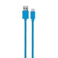 KÁBEL USB - USB-C Xqisit 1,8m modrý