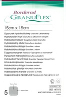 ConvaTec - GRANUFLEX BORDERED 15cm x 15cm 5ks.