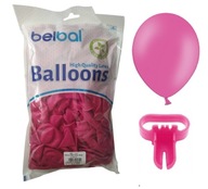Ružové balóny Belbal, 100 kusov + kravata Ružové balóny Belbal, 100 kusov + kravata