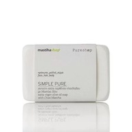 Olivové mydlo s mastichou "simple Pure" 1 Olivové mydlo s mastichou "simple Pure" 1