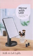 Osvetlené kozmetické zrkadlo na líčenie s LED Osvetlené kozmetické zrkadlo na líčenie s LED