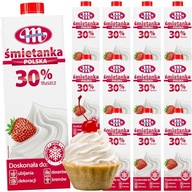 Krém 30% POĽSKO 1l x 12 UHT Mlekovita 12l Krém 30% POĽSKO 1l x 12 UHT Mlekovita 12l
