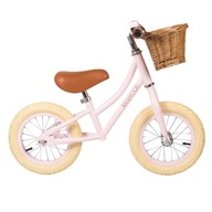 Banwood PRVÝ CHOĎ! ružový balančný bicykel