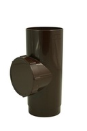 Revízny čistič odkvapov 105mm hnedý PVC Marley Revízny čistič odkvapov 105mm hnedý PVC Marley