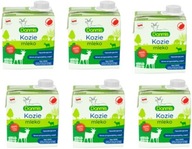 UHT kozie mlieko 2,5% tuku. 6 ks x 0,5l. UHT kozie mlieko 2,5% tuku. 6 ks x 0,5l.