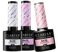 CLARESA BASE POWER BEZKYSELINOVÝ STAVEBNÝ ZÁKLAD SET 2+1 MIX CLARESA BASE POWER BEZKYSELINOVÝ STAVEBNÝ ZÁKLAD SET 2+1 MIX
