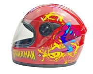 PRILBA PRE DETI SPIDERMAN MOTOR 49-51 cm PRILBA PRE DETI SPIDERMAN MOTOR 49-51 cm