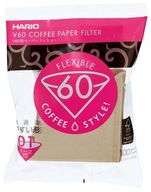 HARIO MISARASHI PAPIEROVÉ FILTRE 100 KS HARIO MISARASHI PAPIEROVÉ FILTRE 100 KS