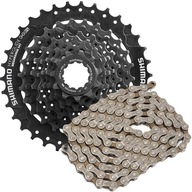 8-rýchlostná kazeta SHIMANO CS-HG-31 + REŤAZ CN-HG40 8-rýchlostná kazeta SHIMANO CS-HG-31 + REŤAZ CN-HG40
