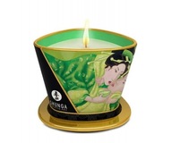 Zelený čaj masážna sviečka 170ml Shunga
