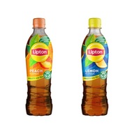 Lipton Ice Tea Mix Čajový set Lemon Peach 2x 0,5l