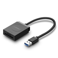 Ugreen čítačka SD / micro SD kariet pre USB 3.0 čierna Ugreen čítačka SD / micro SD kariet pre USB 3.0 čierna