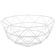 OCEĽOVÝ KOŠÍK GEOMETRICKÁ MISKA NA OVOCIE