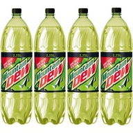 4x Mountain Dew 2,25l sýtený nápoj 4x Mountain Dew 2,25l sýtený nápoj