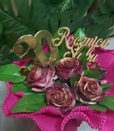 MYDLOVÁ KYTICA kvety MYDLO darček k výročiu svadby