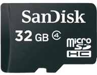 SANDISK 32GB micro SDHC 32GB microSD karty triedy 4