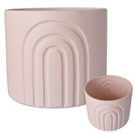 Pokrývka na kvetináč RUŽOVÁ KERAMIKA Ø20cm Pokrývka na kvetináč RUŽOVÁ KERAMIKA Ø20cm