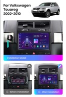 VW Volkswagen Touareg Android WiFi navigačné rádio
