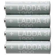 IKEA LADDA Nabíjacie batérie HR06 AA 1,2V 1900mAh 4ks IKEA LADDA Nabíjacie batérie HR06 AA 1,2V 1900mAh 4ks