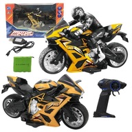 Diaľkové ovládanie motocykla Motocyklista RC Race Fat Pneumatiky Diaľkové ovládanie motocykla Motocyklista RC Race Fat Pneumatiky